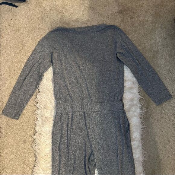 Monrow Henley Drawstring Jumpsuit - Picture 9 of 11